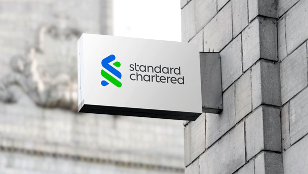 dl standard chartered plc ftse 100 stanchart financials banks logo