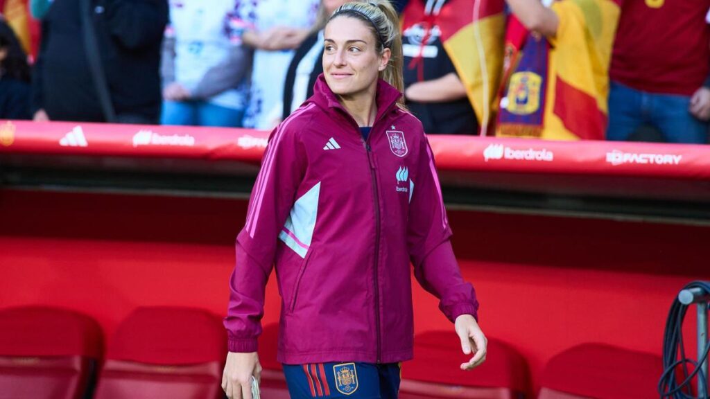 Alexia Putellas, durante la final de la Nations League en La Cartuja.