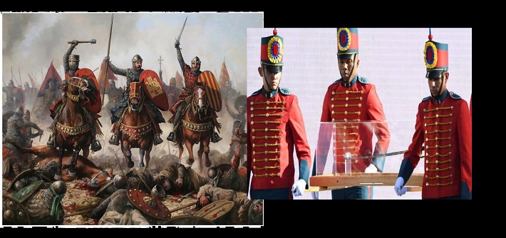Polémica espada de Bolívar versus el Cid, Fernando III, Pita, Cortés o Pizarro