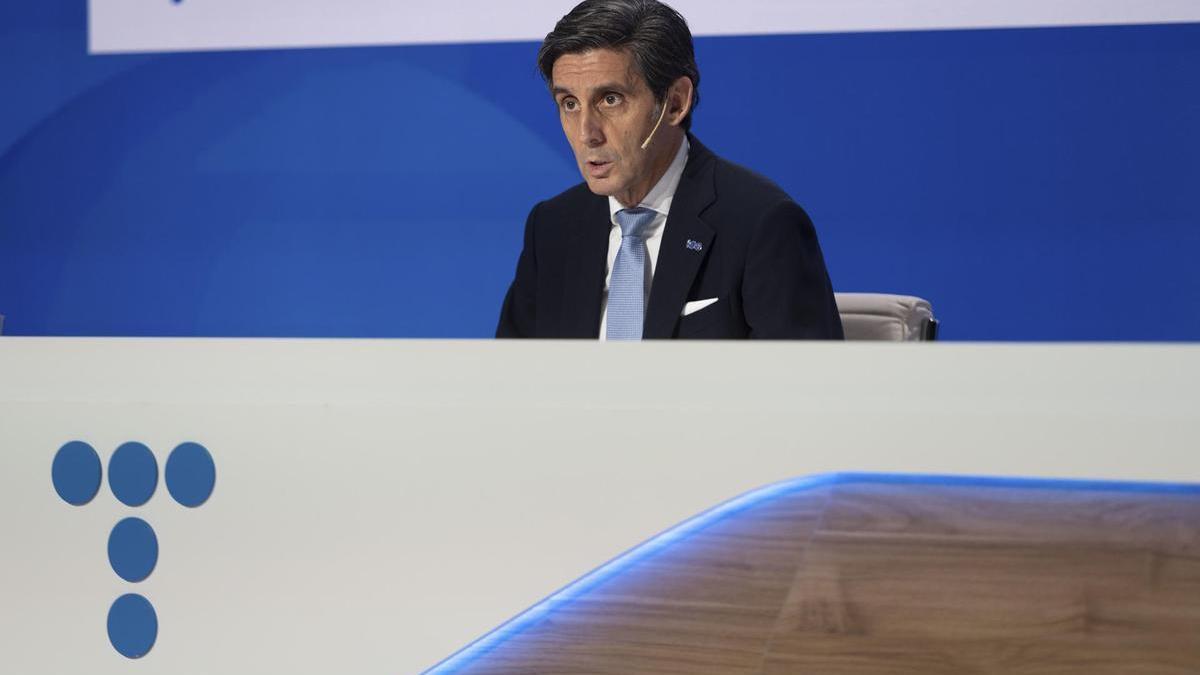 El presidente de Telefónica, José María Álvarez-Pallete.