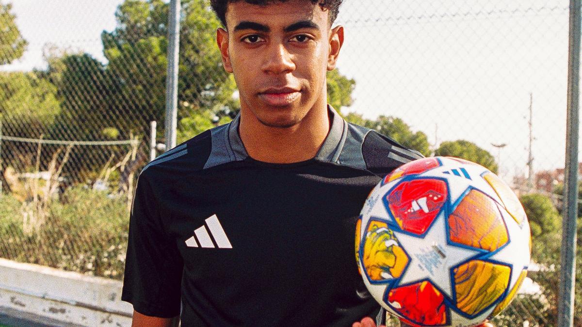 Lamine Yamal se convierte en la imagen de Adidas