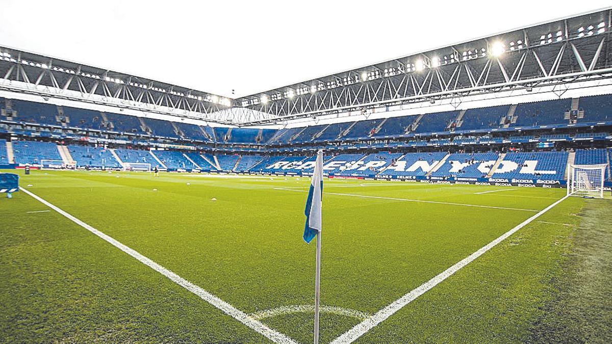 El campo del RCD Espanyol.
