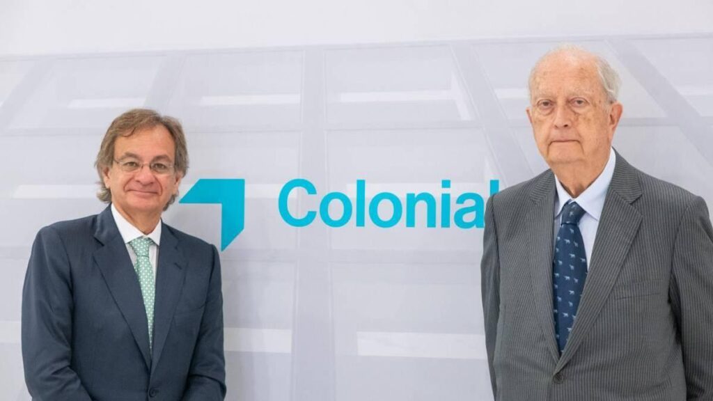 Pere Viñolas y Juan José Brugera, consejero delegado y presidente, respectivamente, de Colonial