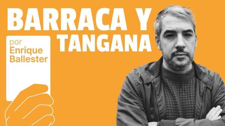 Barraça y tangana de Enrique Ballester.