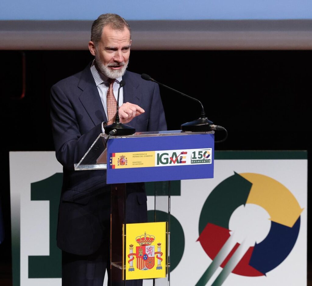 El rey Felipe destaca el papel "fundamental" de la IGAE en la "transparencia" de las finanzas públicas
