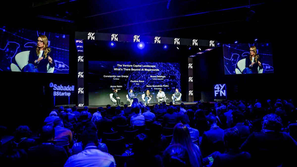 Una mesa redonda sobre emprendedores e inversión en el 4YFN 2024