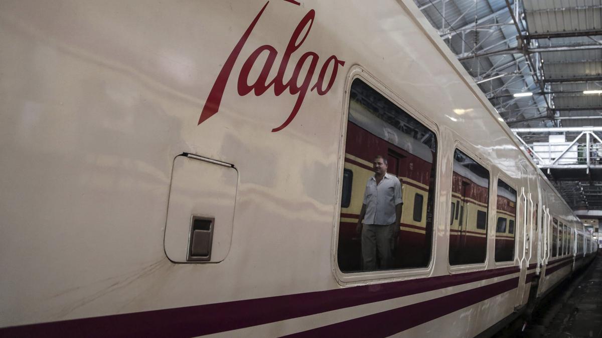 Un tren Talgo.