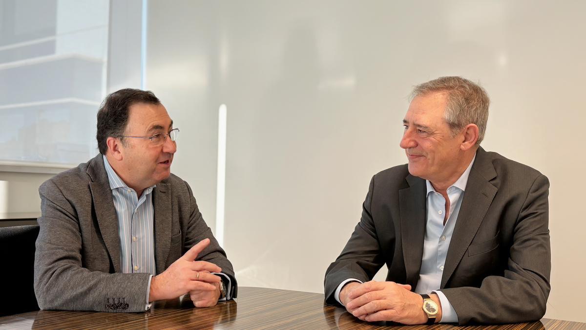 Santiago Lafuente y Felix Parra
