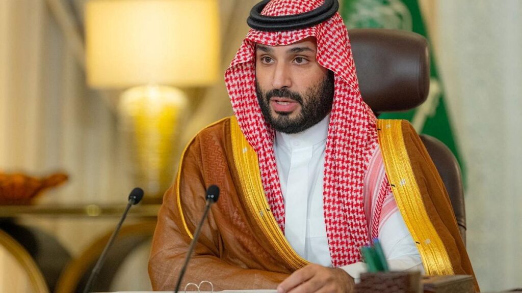 Mohammed bin Salman, príncipe heredero de Arabia Saudí.