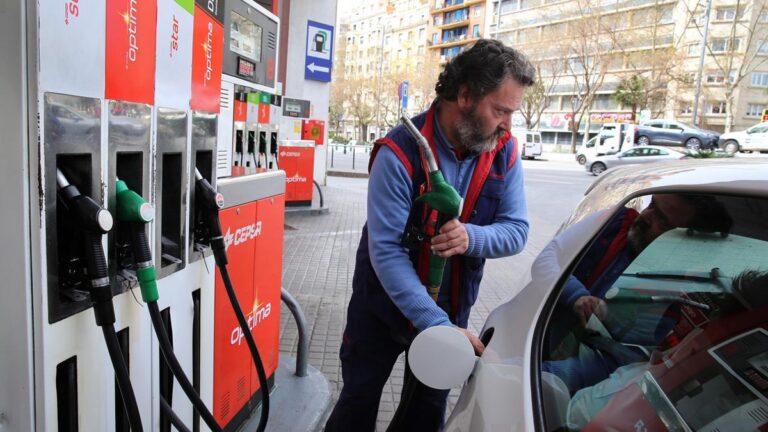 Gasolinera de Barcelona.