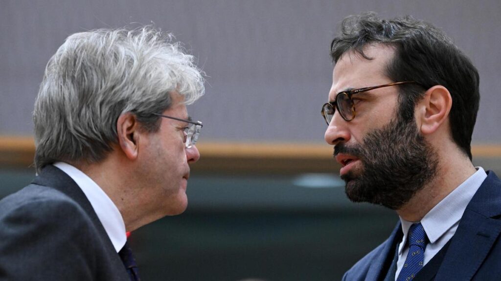 Cuerpo con Gentiloni el pasado día 11