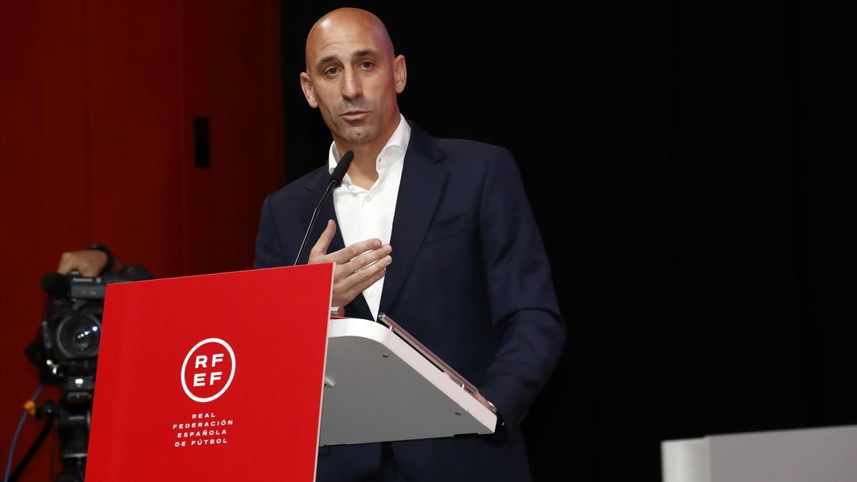 El expresidente de la RFEF, Luis Rubiales.