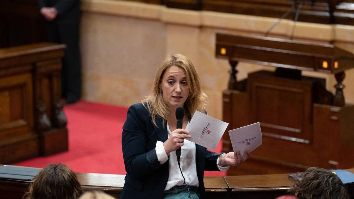 Natàlia Mas, consellera d'Economia