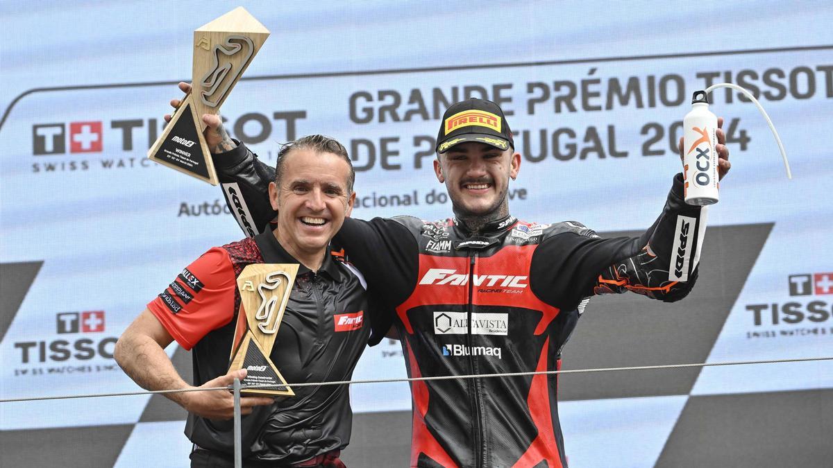 Arón Canet, el favorito que tardó 70 grandes premios en ganar