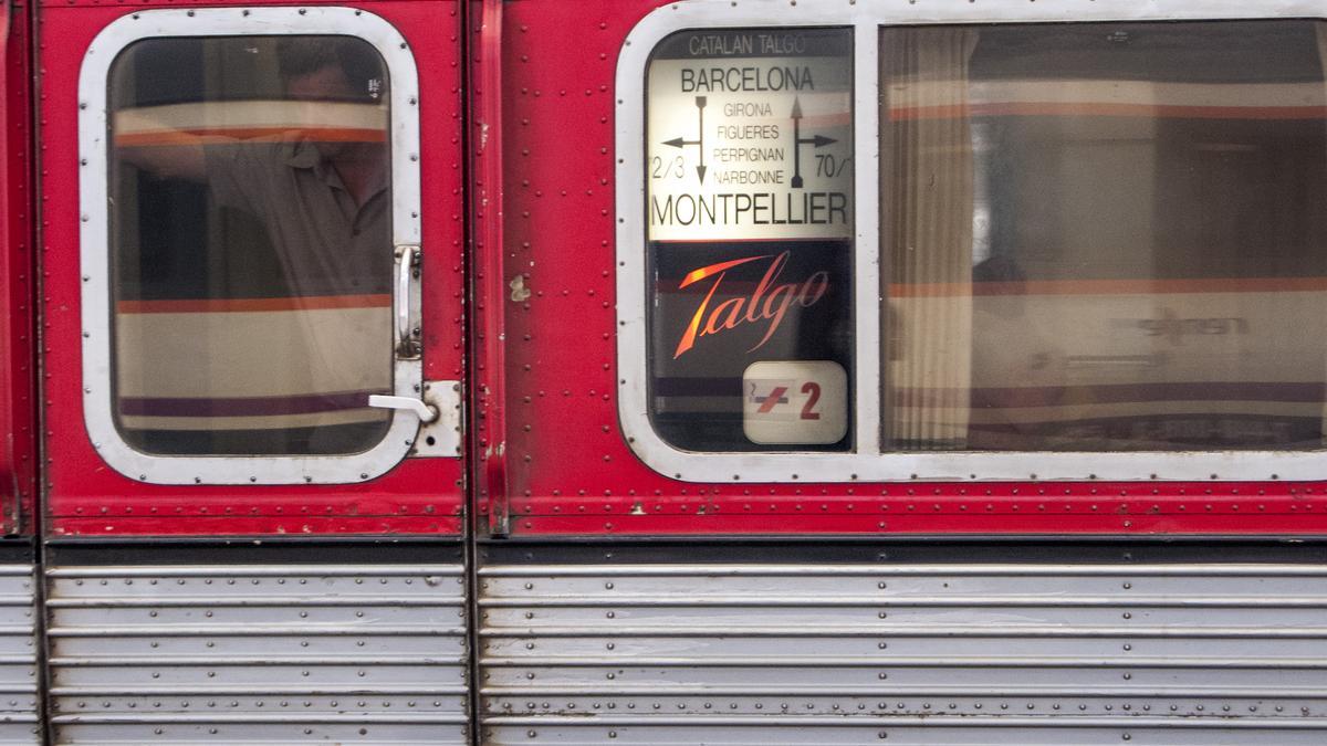 Imagen de archivo de un tren fabricado por Talgo