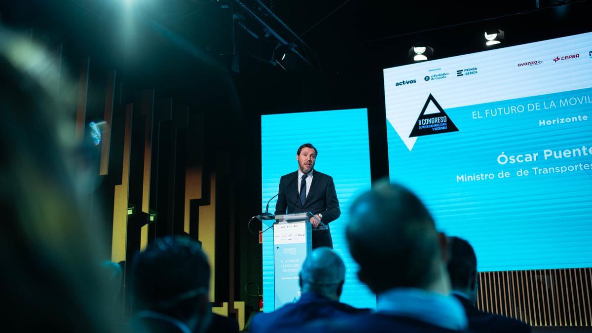 El ministro de Transportes y Movilidad Sostenible, Óscar Puente.