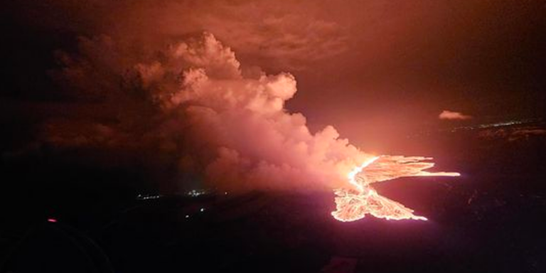 Islandia declara emergencia por una nueva erupción volcánica