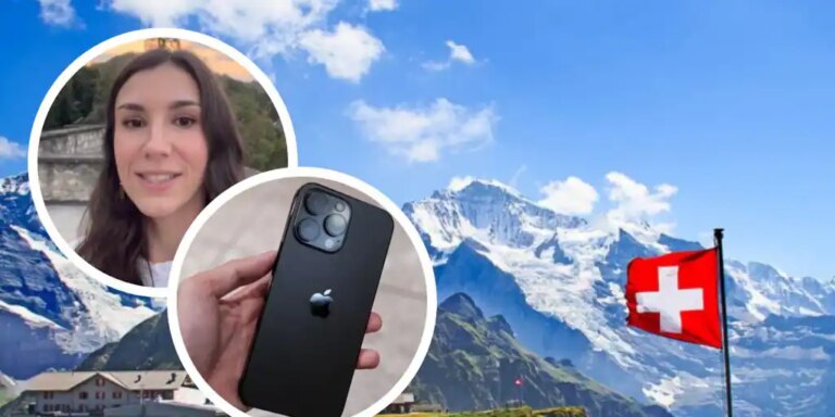 Una española que vive en Suiza cuenta los días que tiene que trabajar para comprarse un IPhone 15
