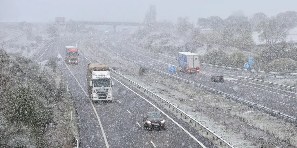 Aviso amarillo por nevadas de hasta cinco centímetros en Ávila, Burgos, Segovia y Soria