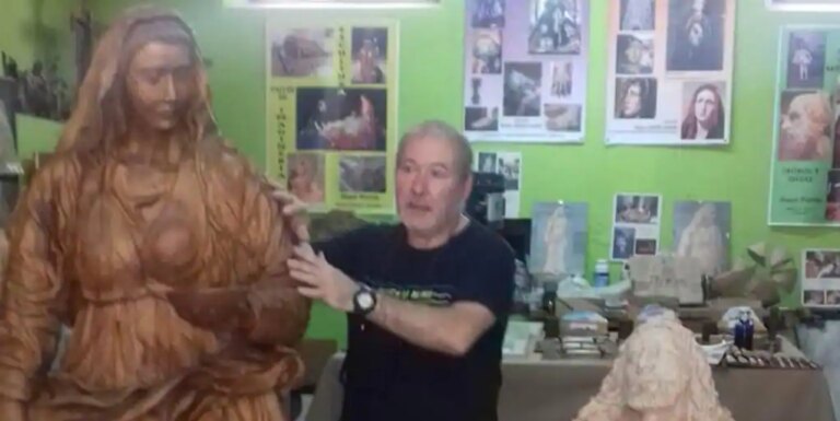Uno de los últimos imagineros de la escuela castellana: «Se va a perder y es una desgracia»