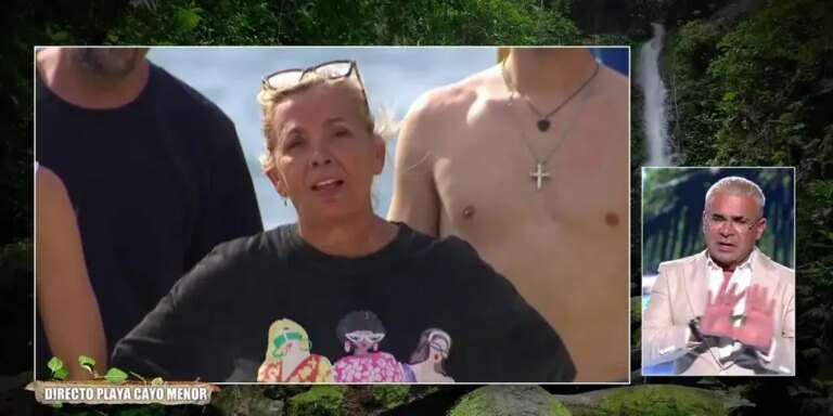 Jorge Javier Vázquez abronca a Carmen Borrego por negarse a hacer una prueba: «Ese no es el espíritu de 'Supervivientes'»