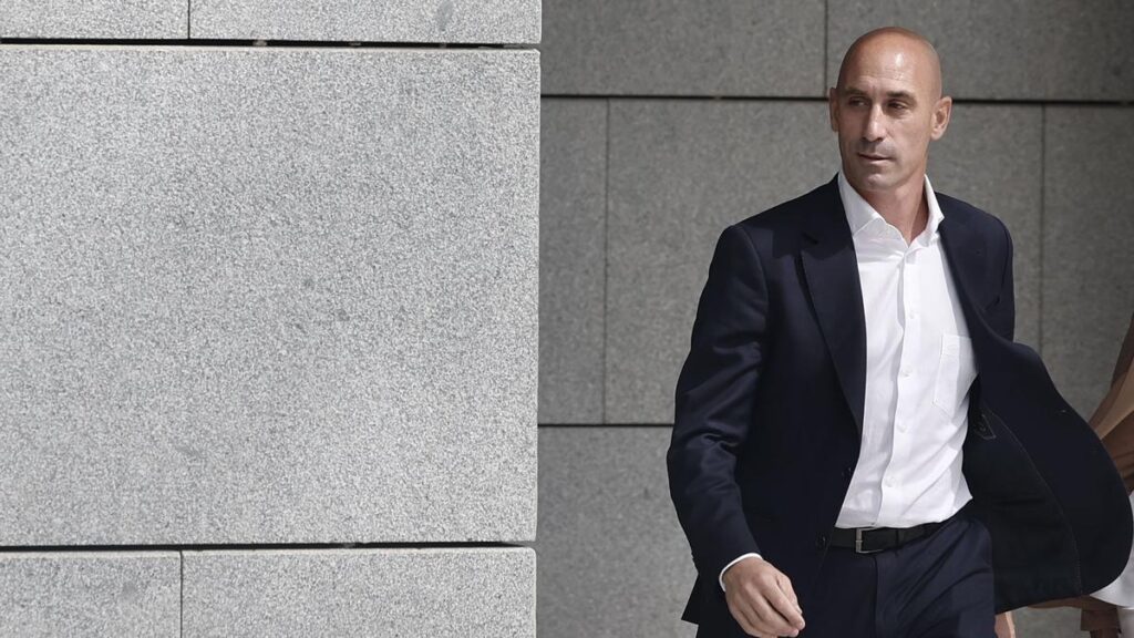 El expresidente de la Real Federación Española de Fútbol (RFEF), Luis Rubiales.