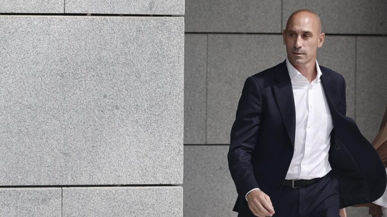 El expresidente de la Real Federación Española de Fútbol (RFEF), Luis Rubiales.