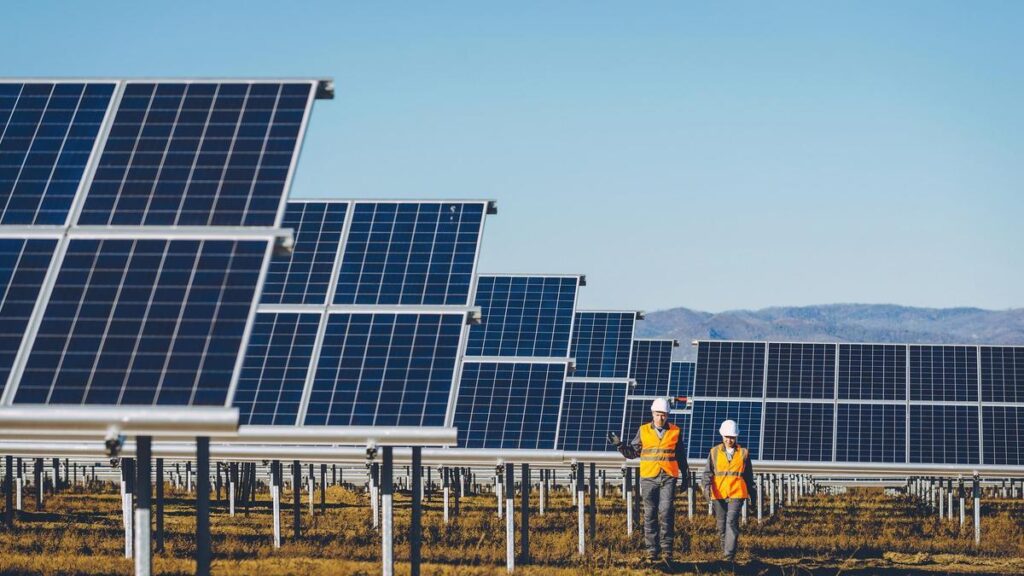 Instalación de energía solar