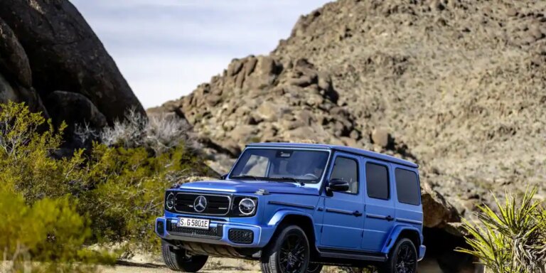 Máximas capacidades off-road para el Mercedes Clase G Eléctrico