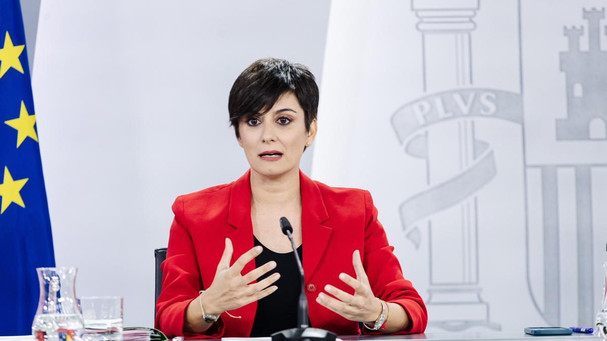 La ministra de Vivienda y Agenda Urbana, Isabel Rodríguez.