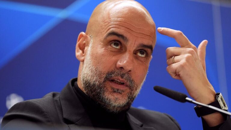 Pep Guardiola.