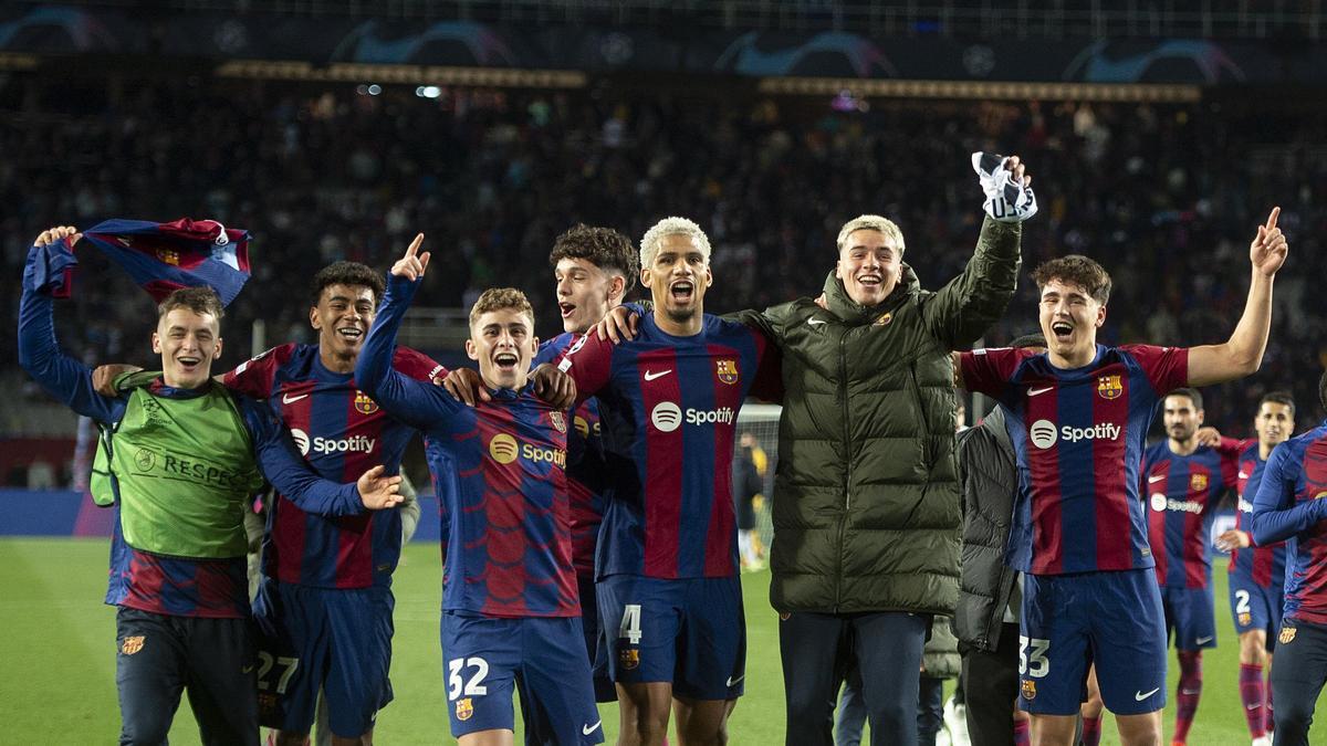 El Barça accede a los cuartos de final de la Champions