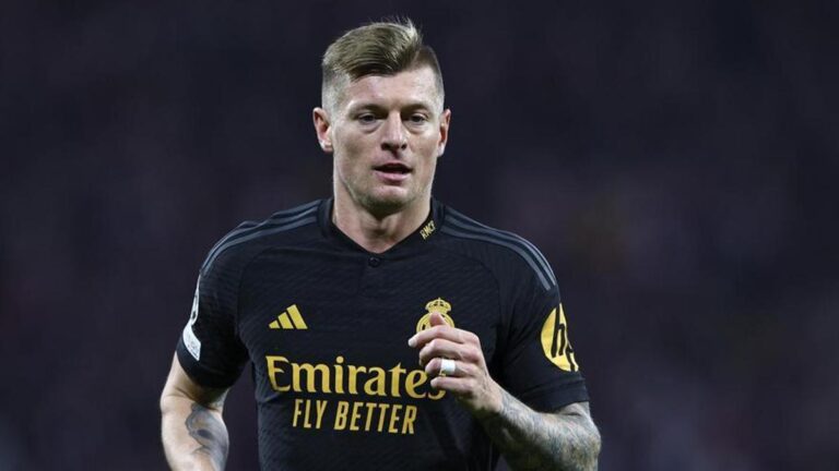El centrocampista del Real Madrid Toni Kroos.