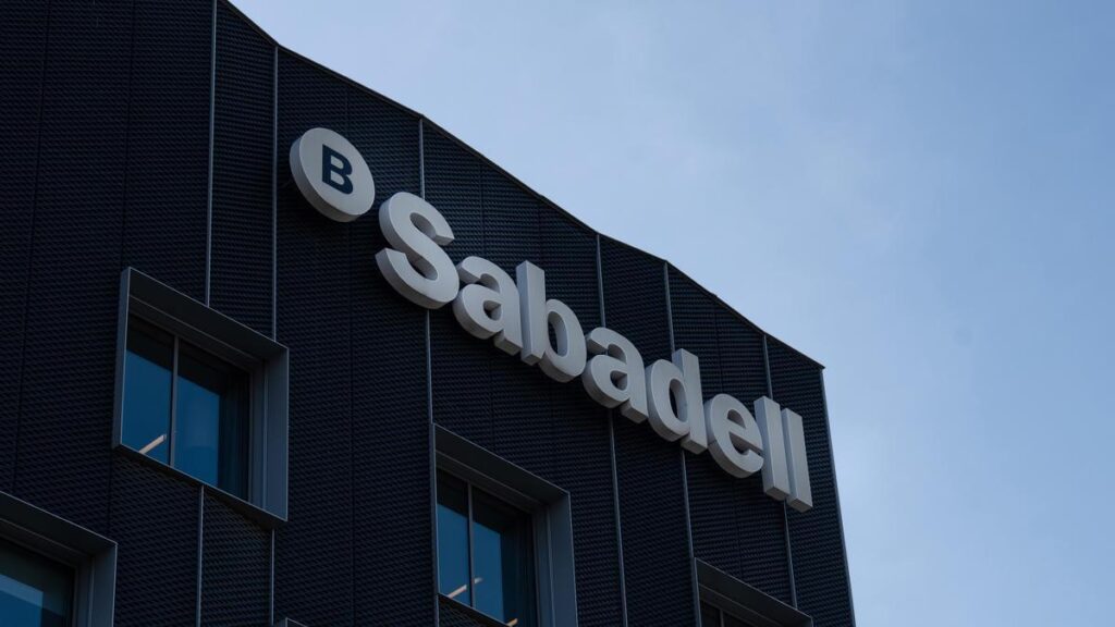 Oficinas del Banco Sabadell en San Cugat del Vallés (Barcelona).