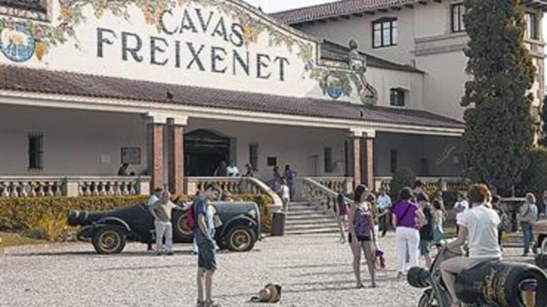 Cavas Freixenet en Sant Sadurní d'Anoia.