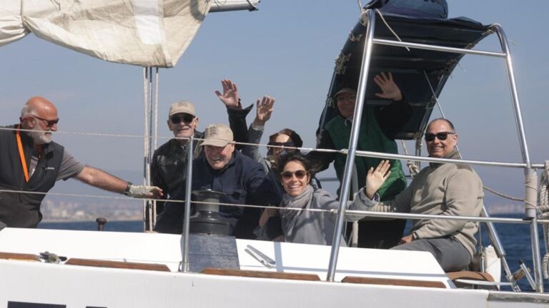 Primera edición de la Regata per l'Alzheimer, en 2023.