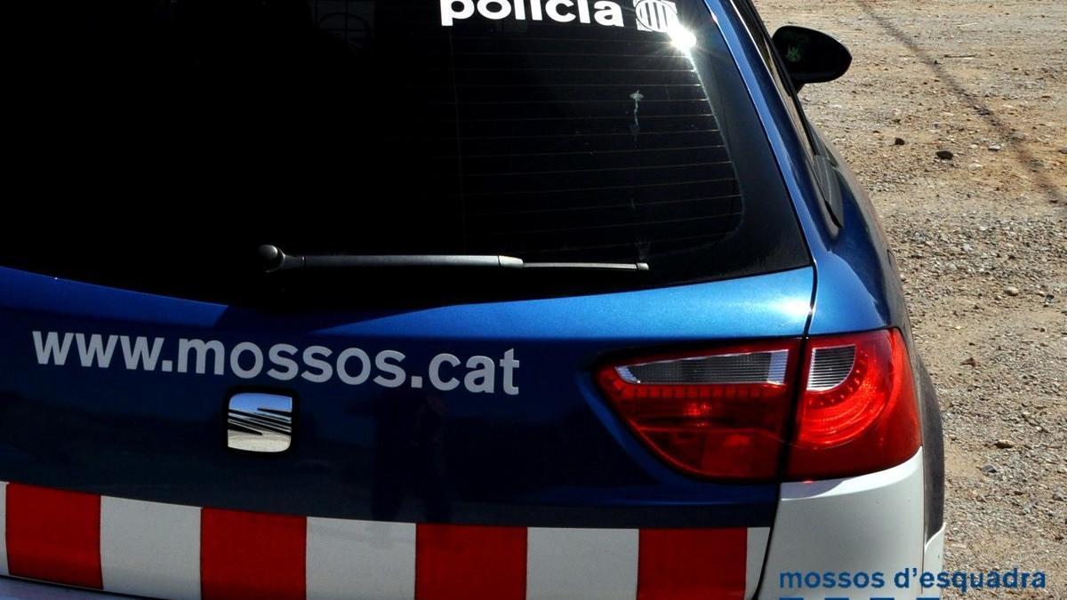 Imagen de un coche de los Mossos d'Esquadra.