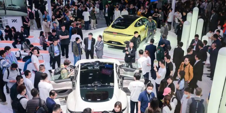 los coches chinos que más brillan en el Salón de Pekín
