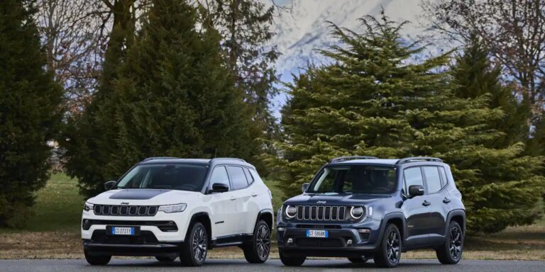 Renegade y Compass se suman a la tecnología híbrida de Jeep