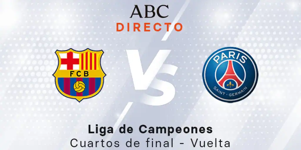 PSG, en directo: resultado, goles, ganador y última hora online del partido de Champions hoy