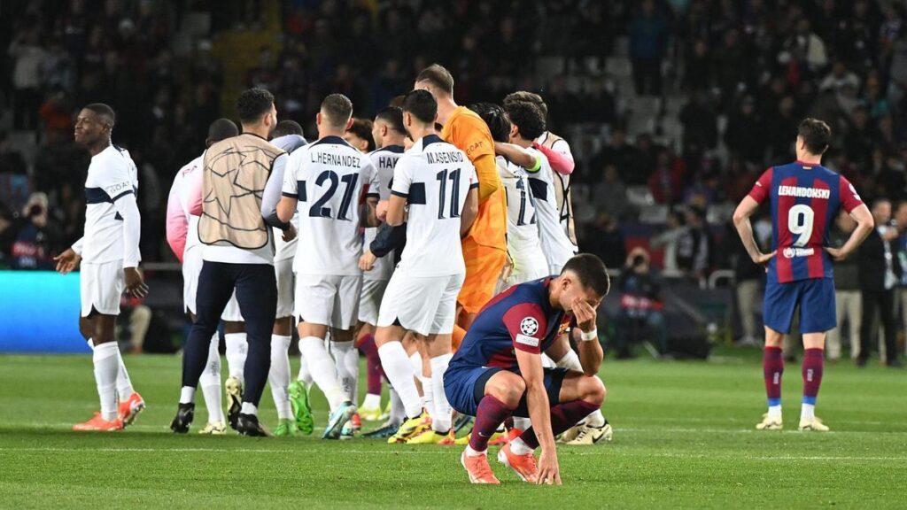 El PSG remonta y elimina al Barça de la 'Champions'