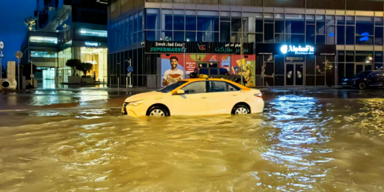 Los científicos descartan que el episodio de lluvias intensas en Dubái haya sido provocado por la siembra de nubes