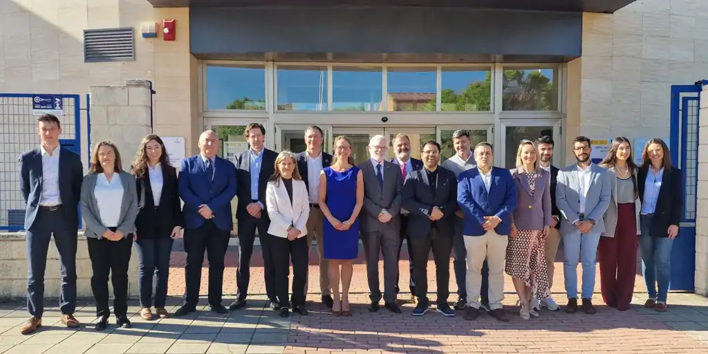 Parlamentarios europeos visitan Puertollano por su posición «pionera» en el sector del hidrógeno