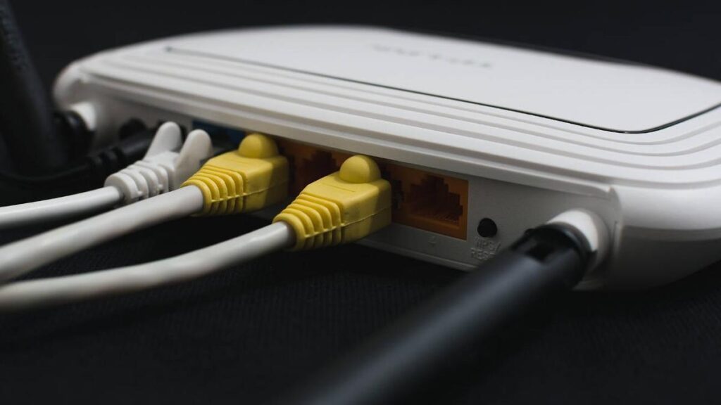 Imagen de un router.