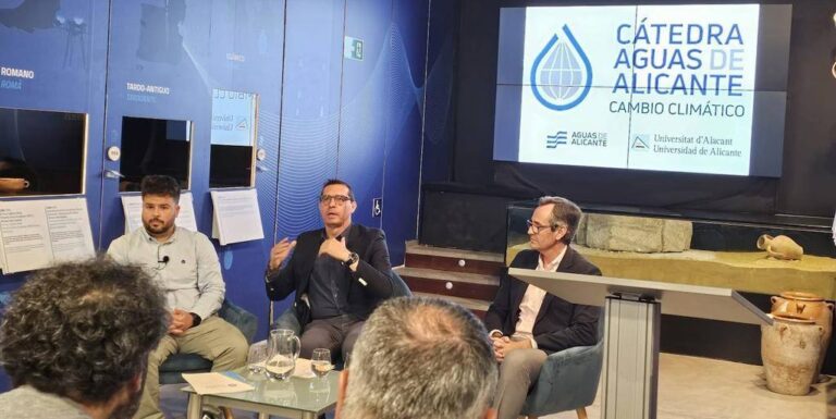 El modelo de ciclo integral gestionado por Aguas de Alicante contribuye a mitigar los efectos del cambio climático en la ciudad