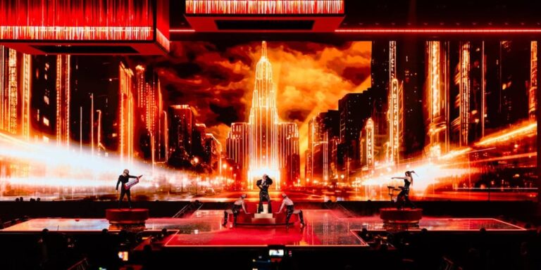 Así ha sido el primer ensayo de 'Zorra' de Nebulossa en el escenario de Eurovisión