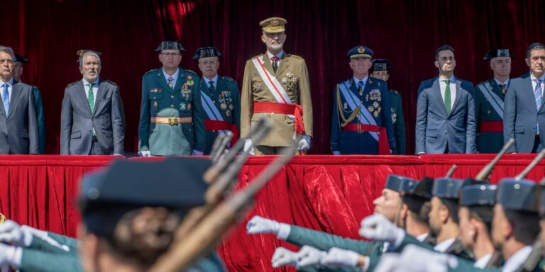 Sigue en directo el acto de jura de bandera del Rey Felipe VI en Zaragoza