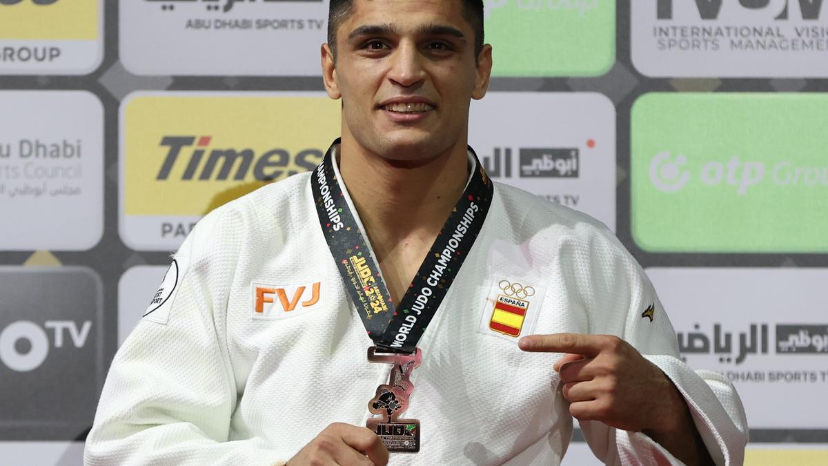 El español 'Tato' Mosakhlishvili se cuelga el bronce en -90 kilos