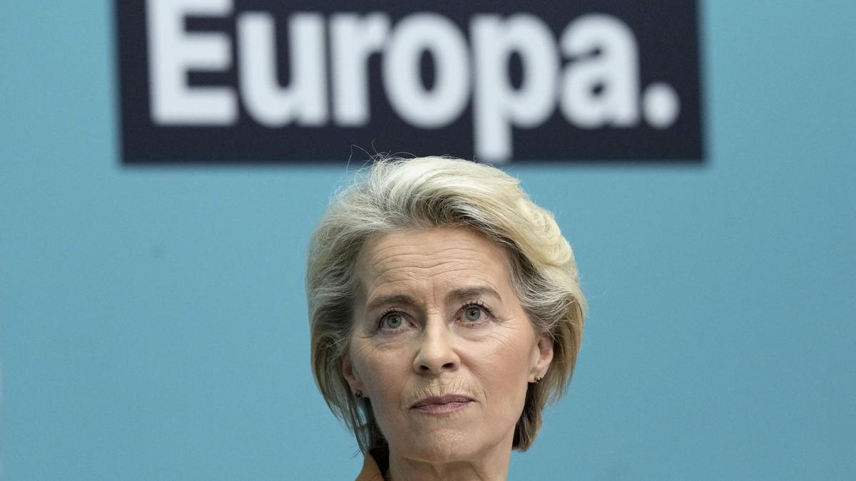La presidenta de la Comisión Europea, Ursula von der Leyen.