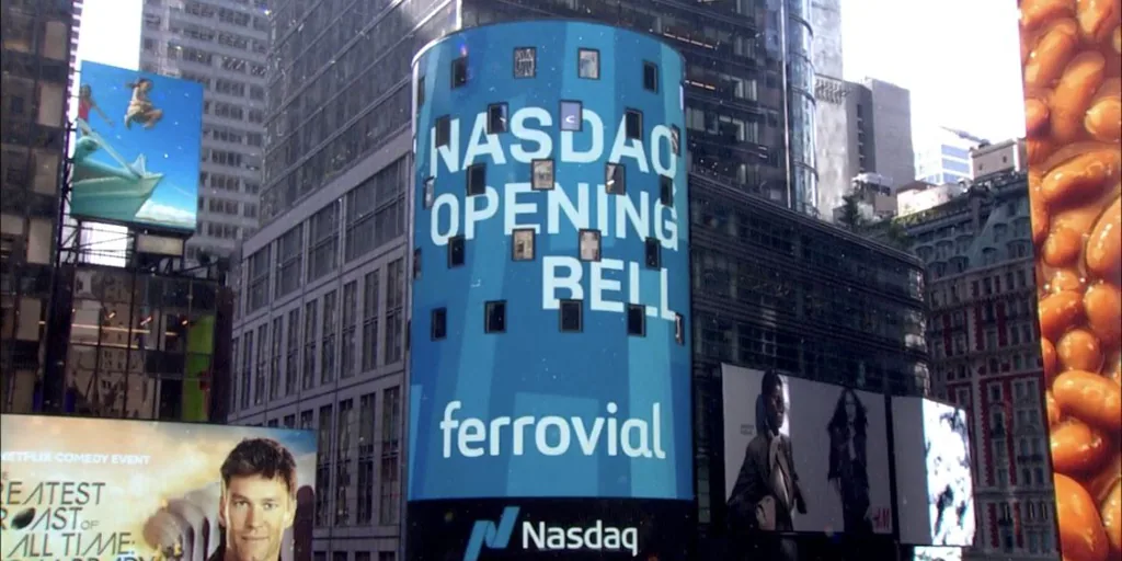 Rafael del Pino da el toque de campana y Ferrovial empieza a cotizar en Wall Street